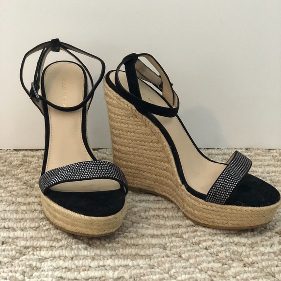 moda in pelle wedges